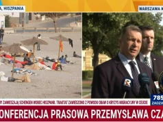 Nielegalni migranci zalali terytorium Hiszpanii. Czarnek żąda natychmiastowej reakcji Tuska