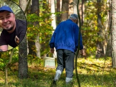 Znalazł prawdziwego olbrzyma. Nagranie z lasu obejrzały już miliony