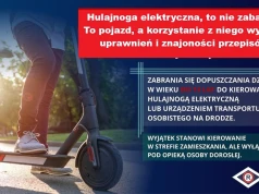 Trzy wypadki z udziałem hulajnóg elektrycznych podczas weekendu