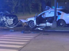 Wypadek z udziałem nieoznakowanego samochodu chicagowskiej policji. Wśród rannych jest 3-letnie dziecko
