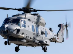 Pierwszy lot NH90NFH z nowym oprogramowaniem