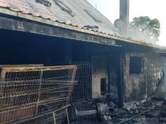 Poranny pożar domu! Ogień mocno się rozwinął (ZDJĘCIA)