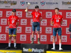 Tour de Pologne Junior 2026: Wyniki z 1. etapu w Koszalinie