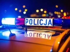 Policyjny pościg pod Słupcą. Potrącono policjantkę, kierowca uciekł do lasu