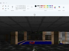 DOOM uruchomiony w programie… Paint. Tego jeszcze nie było!