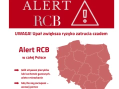 UWAGA! RCB ostrzega przed ryzykiem zatrucia czadem w związku z upałem!
