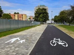 Nowy ciąg pieszo-rowerowy przy placu Zwycięstwa już gotowy