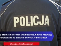 Poranny dramat na drodze w Rakszawie. Chwila nieuwagi doprowadziła do zderzenia dwóch jednośladów