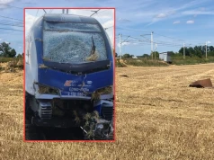 Mógł doprowadzić do katastrofy. Pijany traktorzysta wjechał pod pociąg