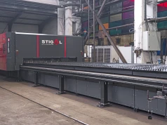 Niemal trzy razy szybciej niż plazma. STIGAL pokazuje potencjał wycinarki laserowej FIBER Master HD w produkcji stoczniowej