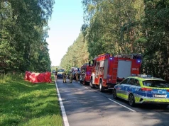 Śmigłowiec LPR i cztery karetki w akcji. Poważny wypadek pod Krajenką