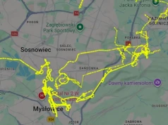 Śmigłowiec nad Mysłowicami i Sosnowcem. Tauron sprawdzał stan sieci elektroenergetycznej