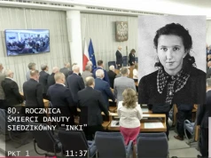 „W uznaniu wybitnych zasług i patriotycznej postawy”. Senat RP upamiętnił Danutę Siedzikównę ps. „Inka” w 80. rocznicę śmierci