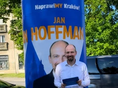 Jan Hoffman rozpoczyna zbiórkę podpisów pod swoją kandydaturą. Dziś spotkanie w Parku Krakowskim