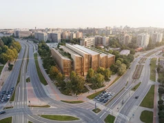 Świątynia ciszy przy najgłośniejszym rondzie w mieście. Tak mogła wyglądać nowa Filharmonia Krakowska