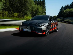 Elektryczny Mercedes-AMG CLA 45 pobił rekord Nordschleife: 7:32,070 min.