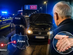 Szczęśliwy finał poszukiwań. Zabrakło mu paliwa na S11- Policjanci odkryli, że 84-letni kierujący z Niemiec jest osobą zaginioną i szuka go rodzina.