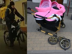 Wjechał w wózek z dziećmi na pasach i uciekł. Policja szuka rowerzysty