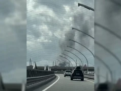 Pożar w jednej z głównych rosyjskich stoczni wojennych w Petersburgu. Ogień mógł objąć korwetę