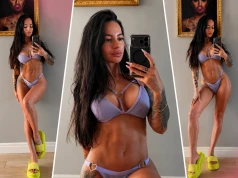 Pokazała ciało w liliowym bikini, internet oszalał. Sylwia Szostak nie miała oporów