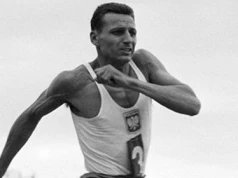 66 lat temu Józef Szmidt pobił rekord świata w trójskoku na stadione Leśnym w Olsztynie!
