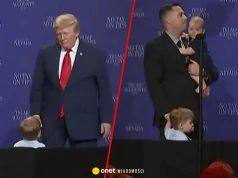 Donald Trump ruszył za dzieckiem. "Nie chcę, żeby był jak Biden i spadł ze sceny"