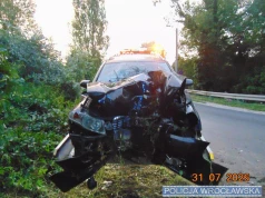Wypadek. W samochodzie podróżowało siedmiu Ukraińców. Pijany kierowca, kobieta w… bagażniku