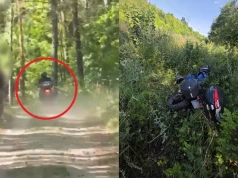 Policja opublikowała nagranie z pościgu za motocyklista. Jak usłyszeli jego powód ucieczki to byli mocno zaskoczeni. Teraz grozi mu 5 lat