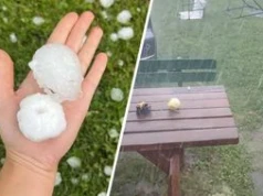 "Grad wielkości pięści". Opłakane skutki potężnej nawałnicy