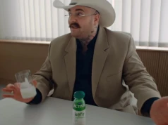 Bedoes 2115 reklamuje kefir francuskiej marki i znów się tłumaczy