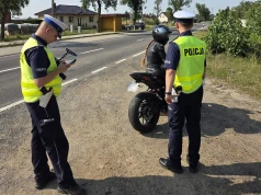 Działania motocykl