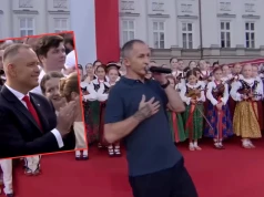 To on zaśpiewał dla Nawrockiego! TAK podziękował mu prezydent. „Ja też, jako zwykły chłopak…”