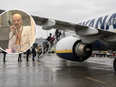 Stand-up w przestworzach. Steward Ryanair zachwycił pasażerów