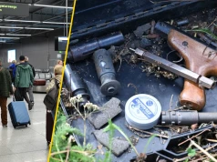 Zostawił walizkę na lotnisku w Pyrzowicach. W środku była broń
