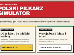 Dziennikarz stworzył zabawną grę piłkarską. Od B-klasy do Ligi Mistrzów