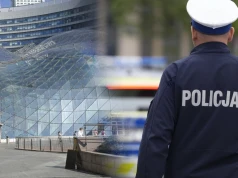 Atak przed galerią w Warszawie i krążące nagranie. Policja zabrała głos