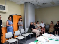 Przyszłe mamy uczyły się karmić