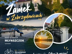 Żelazny Szlak Rowerowy – zamek nad stawem