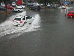 Rzeszów spłynął po gwałtownej burzy. Podtopione ulice, a nawet szpitale