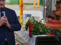 W Kijowie pożegnano polskiego wolontariusza, który zginął w Charkowie od uderzenia rosyjskiego drona