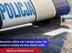 Dwa zgłoszenia, jedna noc i presja czasu. Na Podkarpaciu ważyły się losy dwóch osób