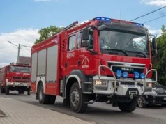 Nowy samochód gaśniczy w Porcie Lotniczym w Gdańsku. Z piękną Panterą będzie jeszcze bezpieczniej