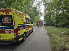 Jedna osoba zginęła w wypadku niedaleko Polic