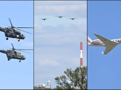 Spektakularny lot samolotów i śmigłowców nad Warszawą. Wojsko szykuje się na defiladę