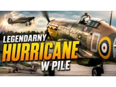 Hurricane na lotnisku w Pile