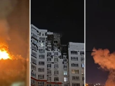 Seria eksplozji w rosyjskimi mieście. "Krążyły dziesiątki dronów"