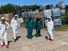 Ponad 50 tys. ton niebezpiecznych substancji. Służby badają składowisko w Rogowcu