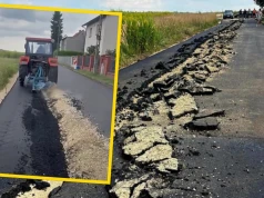 Rolnikowi, który zaorał drogę w Gliwicach może grozić nawet 10 lat więzienia