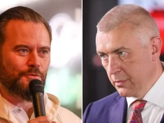 Stanowski przemawiał u Nawrockiego. Giertych: „Wazelina jakich mało”