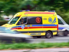 Czteroletnie dziecko wypadło z balkonu na 5. piętrze w Łomży